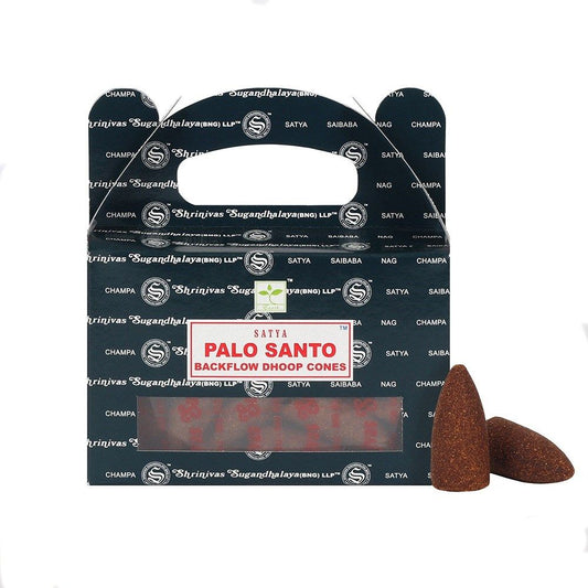 Satya Palo Santo Rückflusskegel: Die heilige Energie des Palo Santo in jeder Räucherung