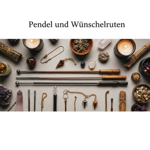 Pendulums and dowsing rods