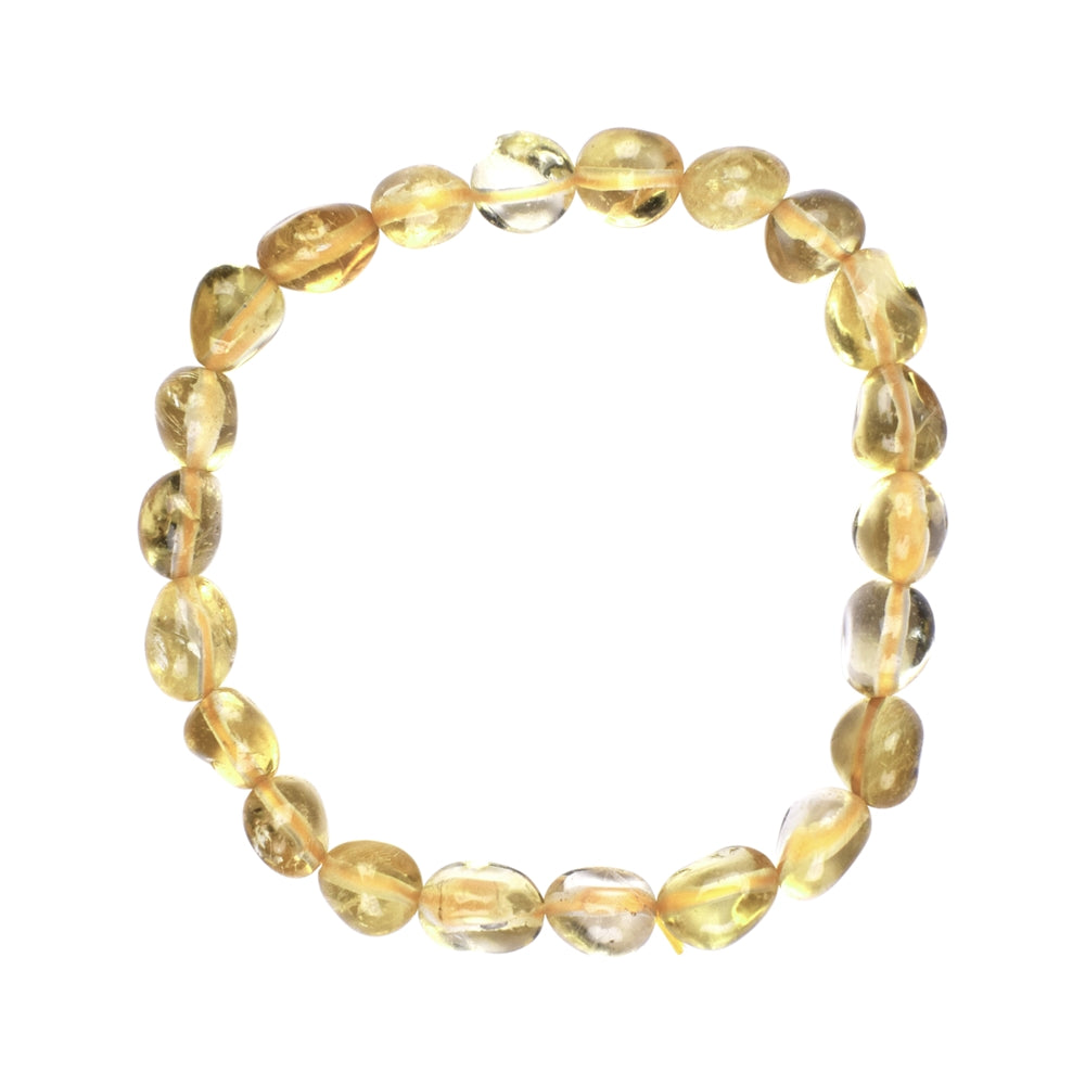 Sonnige Pracht - Citrin Armband mit 10-15mm Nuggets