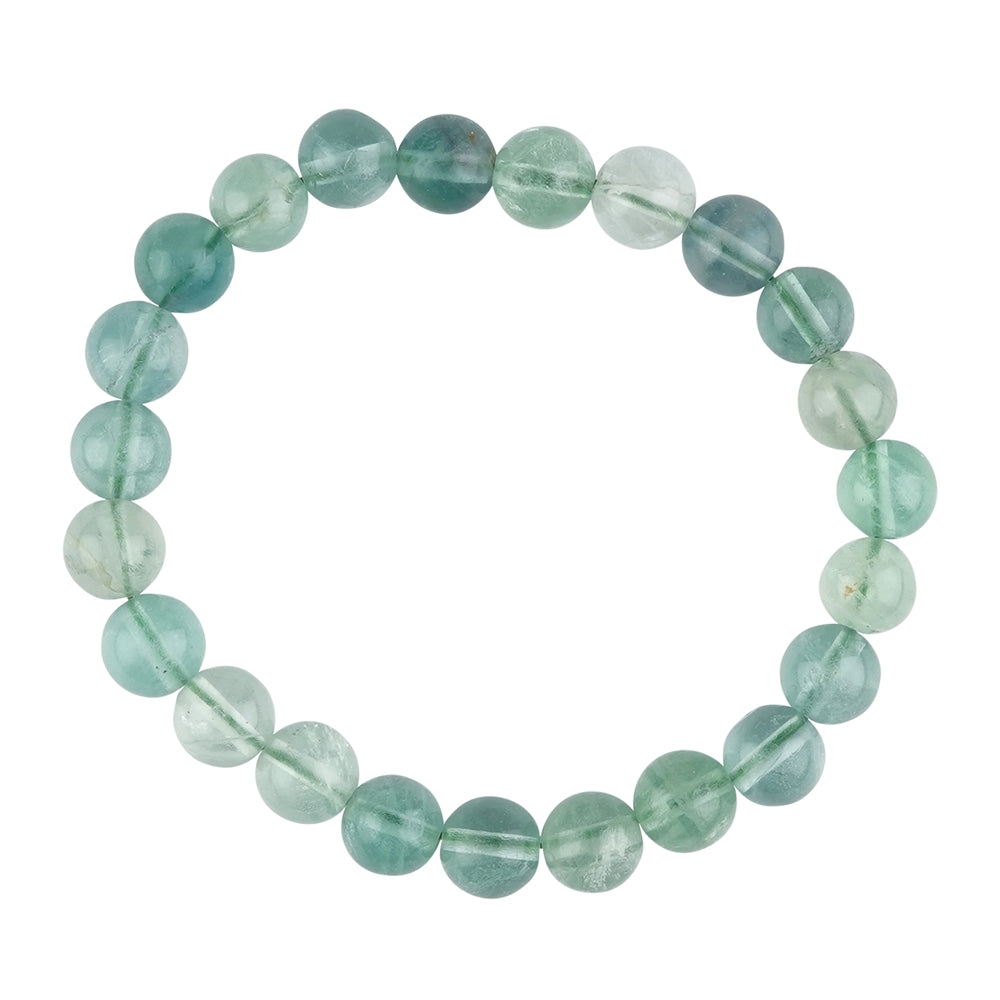 Bracelet Fluorite 8mm balls