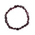 Bracelet garnet 5 - 7mm nuggets