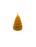 Honigkerze aus Bienenwachs – Spiralförmig 5 x 3 cm
