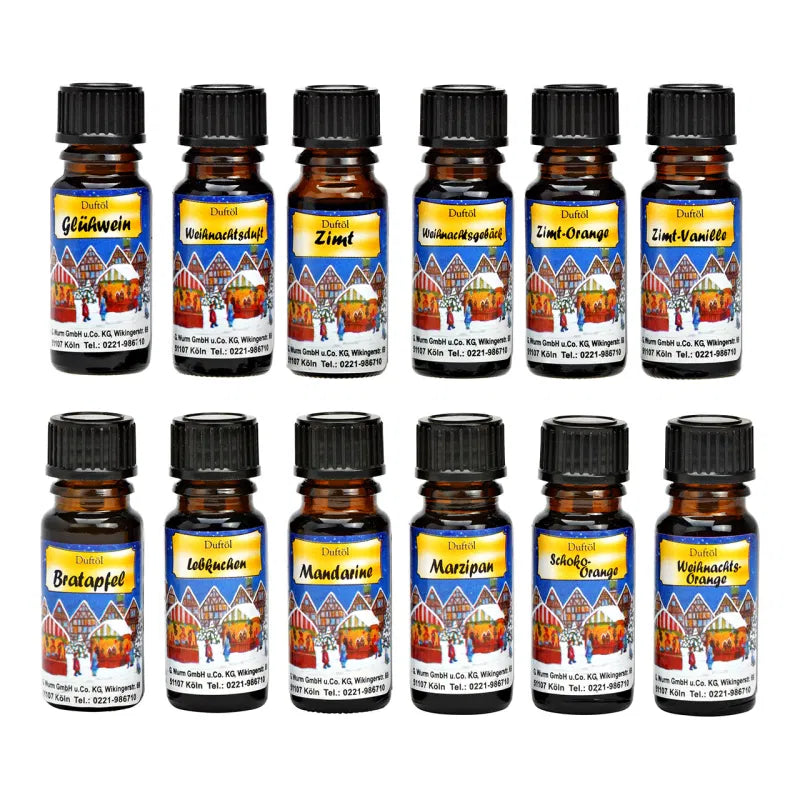 Duft-Öle Weihnachts-Sortiment – Festliche Aromen für dein Zuhause