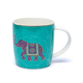 Tea cup with strainer and lid Indian Elephant