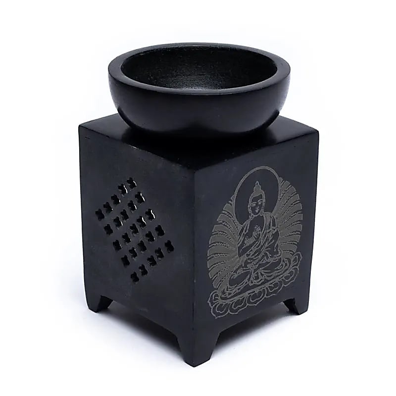 Soapstone Buddha fragrance lamp