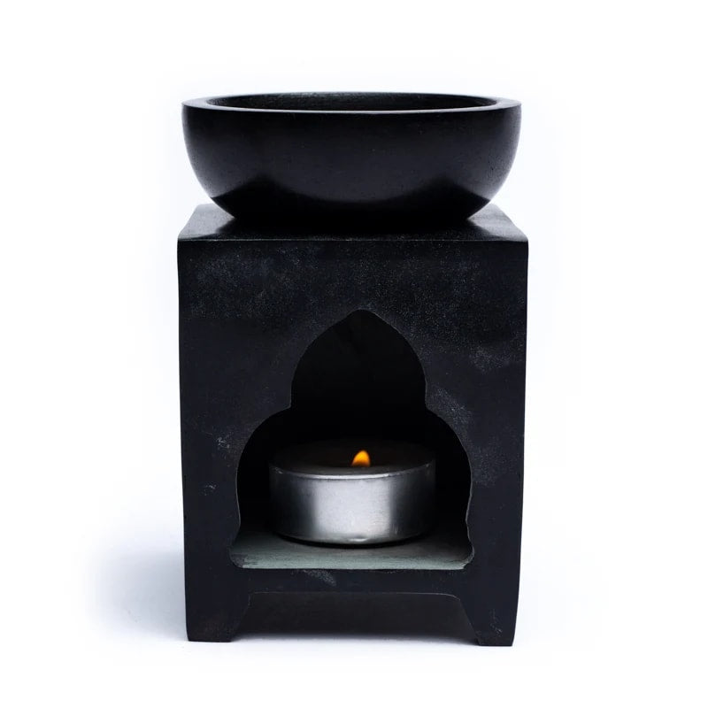 Soapstone Buddha fragrance lamp