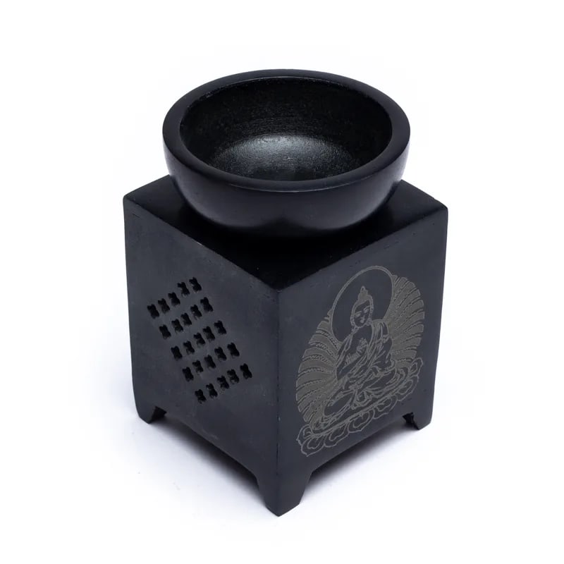 Soapstone Buddha fragrance lamp