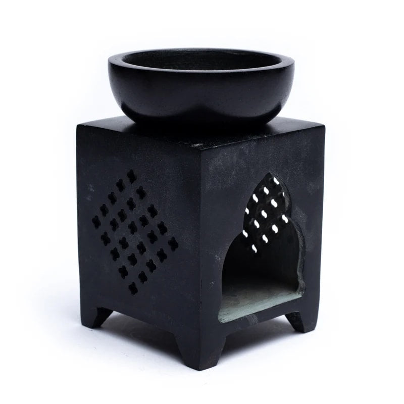 Soapstone Buddha fragrance lamp