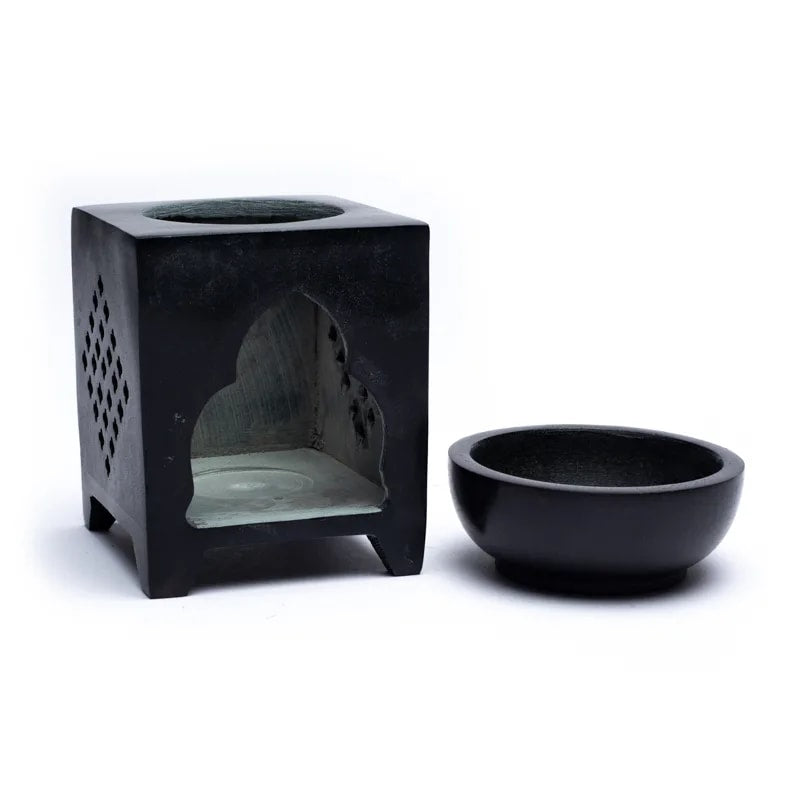 Soapstone Buddha fragrance lamp
