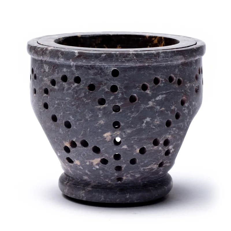 Smoking vessel - oil burner soapstone small