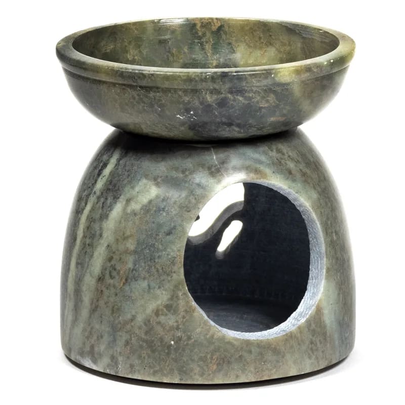 Fragrance lamp Ohm soapstone polished