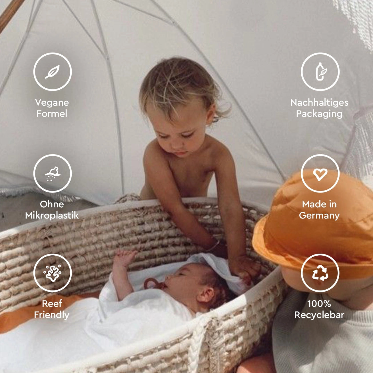 SUNS KIDS – Wasserfeste Sonnencreme für Kinder SPF 50+