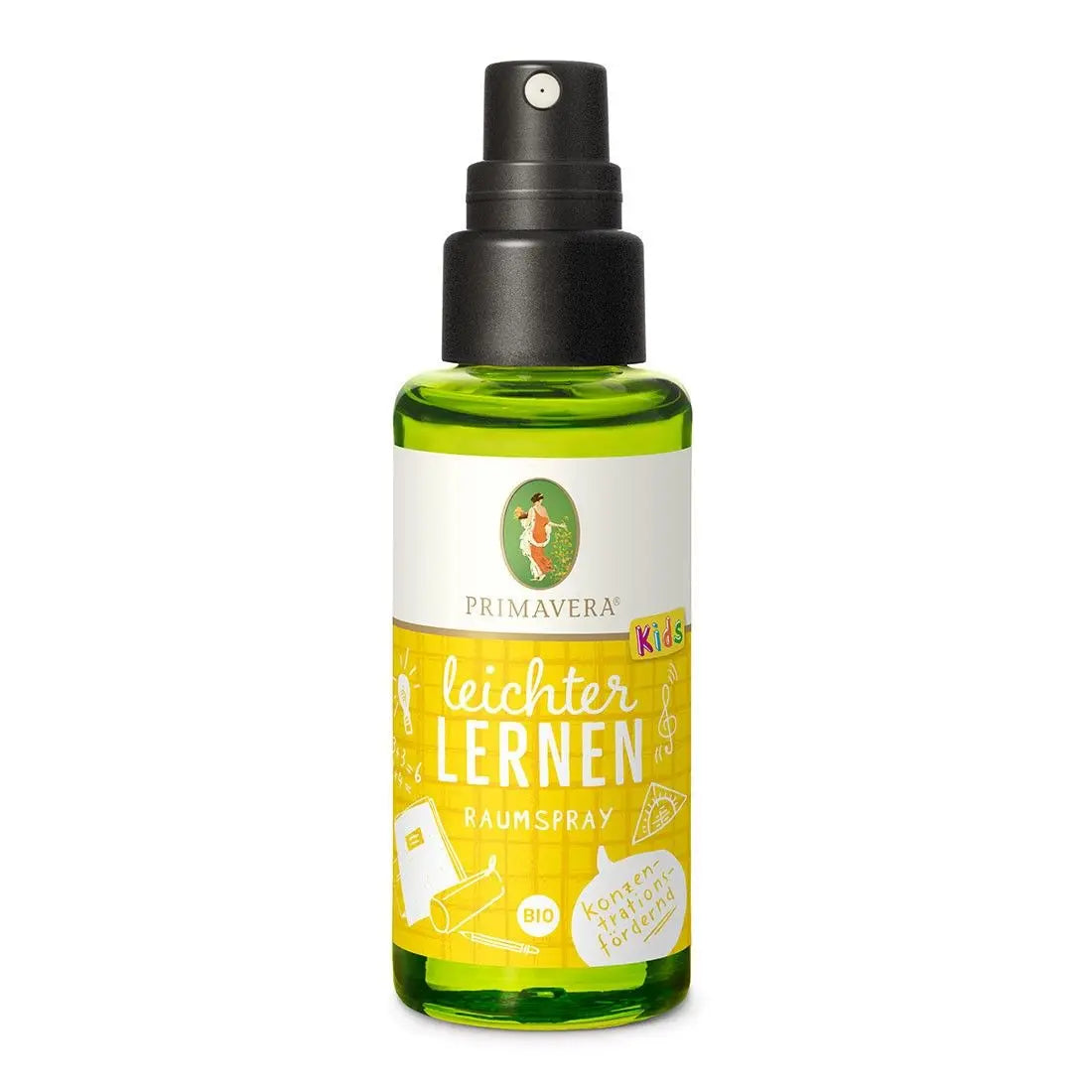 Primavera Leichter lernen Raumspray bio in der Sprühflasche