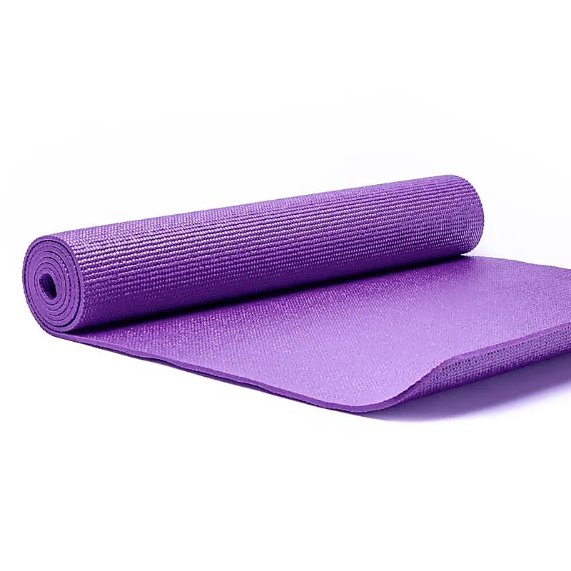 Yogi &amp; Yogini PVC yoga mat purple