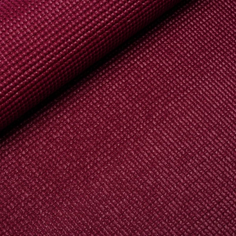 Yogi & Yogini PVC Yogamatte – Aubergine – Rutschfest, leicht & komfortabel