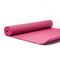 Yogi & Yogini PVC Yogamatte – Tiefrosa – Rutschfest, leicht & komfortabel