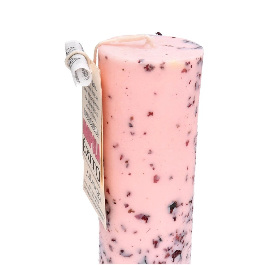 Handgemachte Kerze mit Mohn – Für deinen Erfolg und Zielerreichung