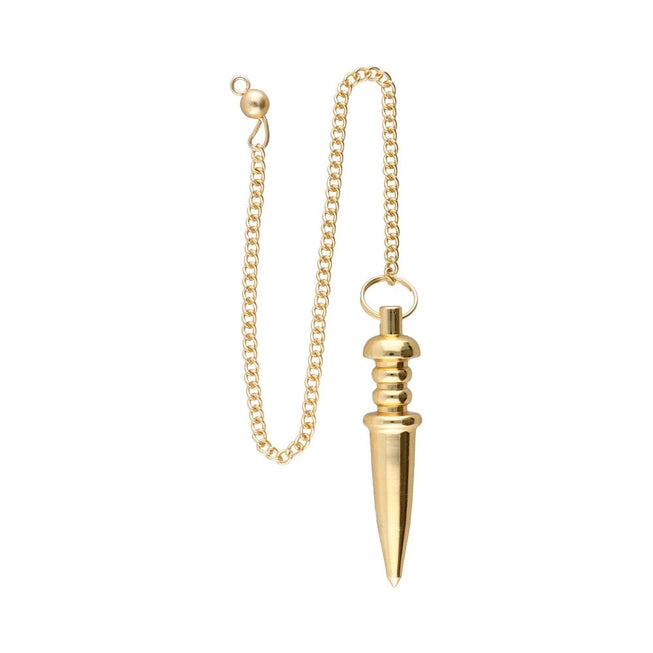 Bronzespitzen-Pendel aus Brasilien – Verwurzelt in Energie und Eleganz