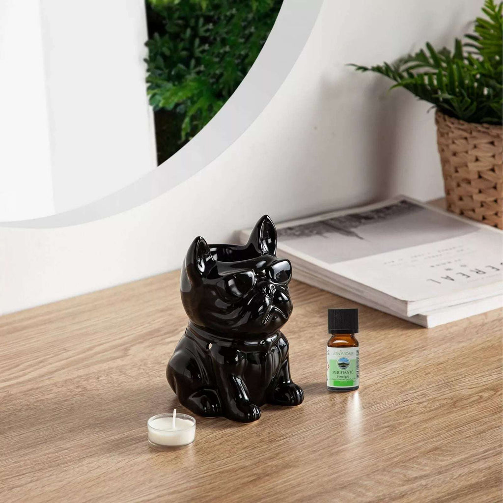 Duftlampe "Boubou" - Keramik schwarz aus der Céramy-Reihe