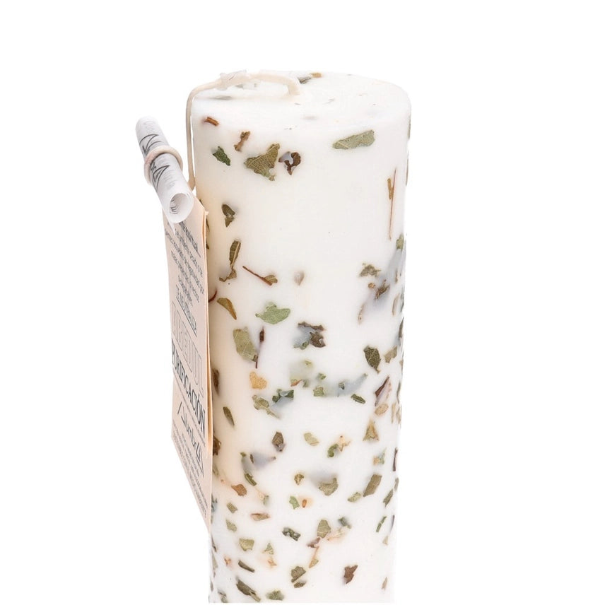 Handgemachte Kerze mit Birke – Reinigung & Neubeginn