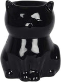 Something Different schwarze Black Cat Duftlampe aus Keramik