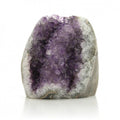 Klura Amethystdruse mit ausgeprägten violetten Kristallspitzen