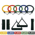 11-teiliges Übungspaket – Fitness-Set für zu Hause