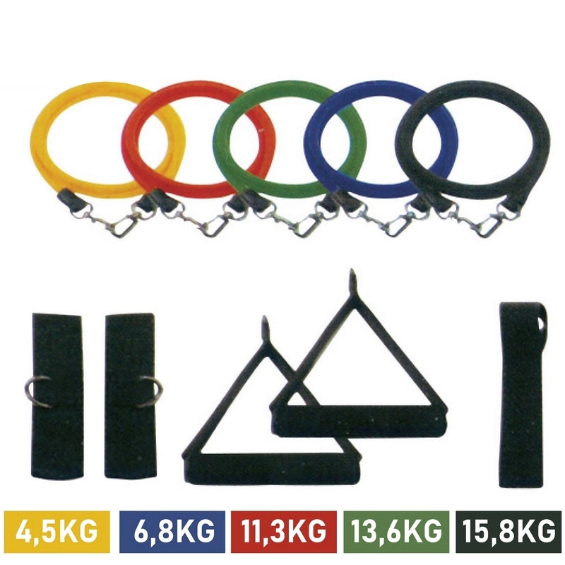 11-teiliges Übungspaket – Fitness-Set für zu Hause