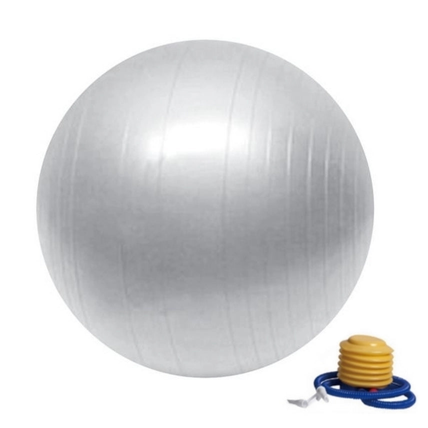 Yoga-/Fitnessball Größe S – 55 cm, Grau