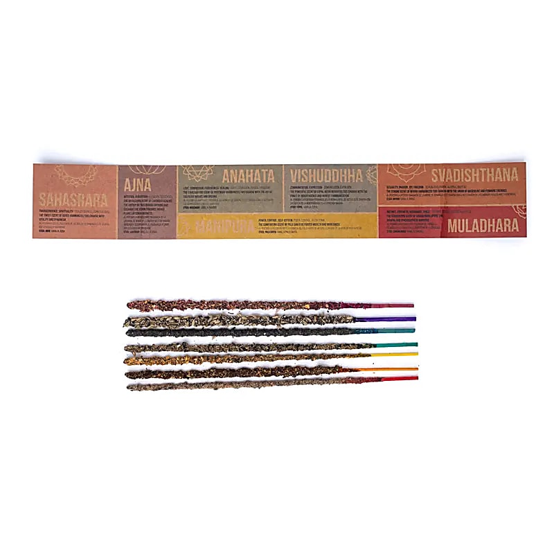 Sagrada Madre – 7 Chakren Räucherstäbchen (Maha 7 Chakras)