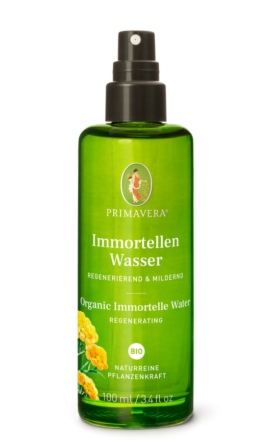 Primavera Immortellenwasser bio 100 ml – Natürliche Hautpflege für Wohlbefinden und Regeneration
