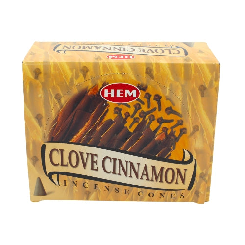HEM Räucherkegel Clove Cinnamon – Nelke Zimt