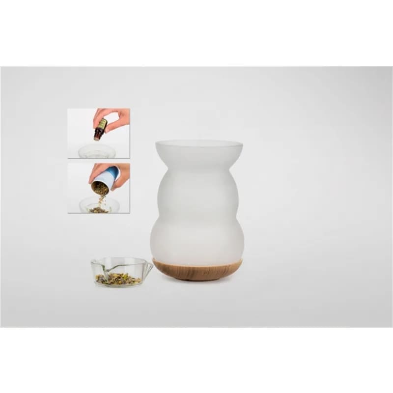 Fragrance lamp / incense burner flower of life