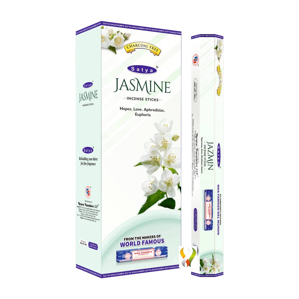 Satya Jasmine Hexa Räucherstäbchen – Sinnlichkeit, Harmonie & Frische