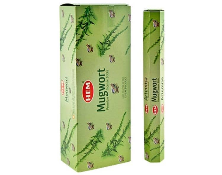 HEM Mugwort (Beifuß) Räucherstäbchen - Reinigung & Schutz