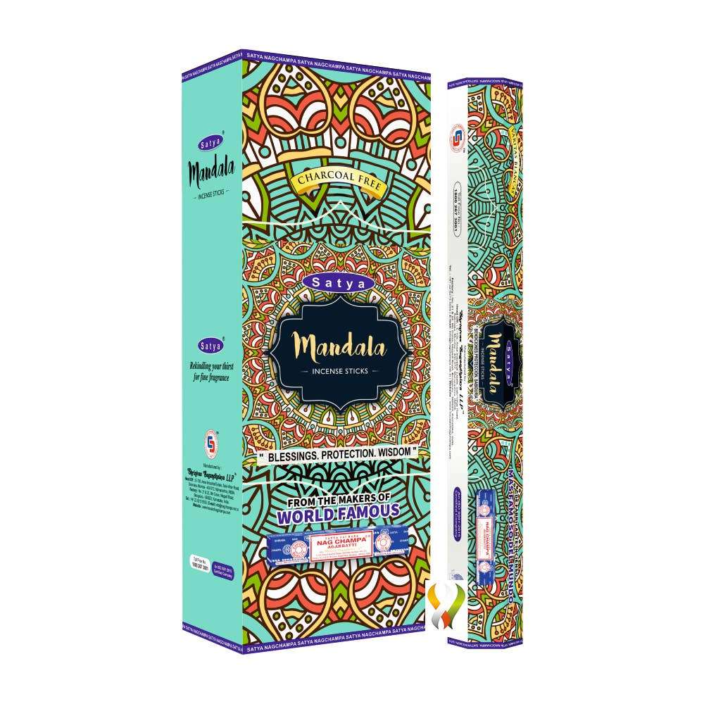 Satya Mandala Hexa Räucherstäbchen – Harmonie, Meditation & innere Balance