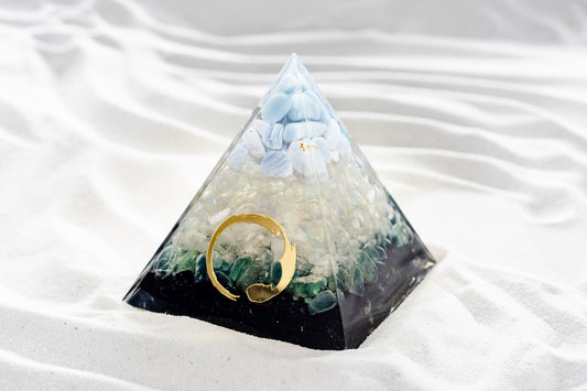 Orgonite pyramid - peace &amp; relaxation