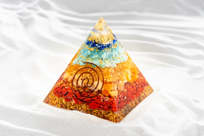 Orgonite Pyramid - Chakra Balancing