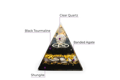Orgonite Pyramid - Divine Protection