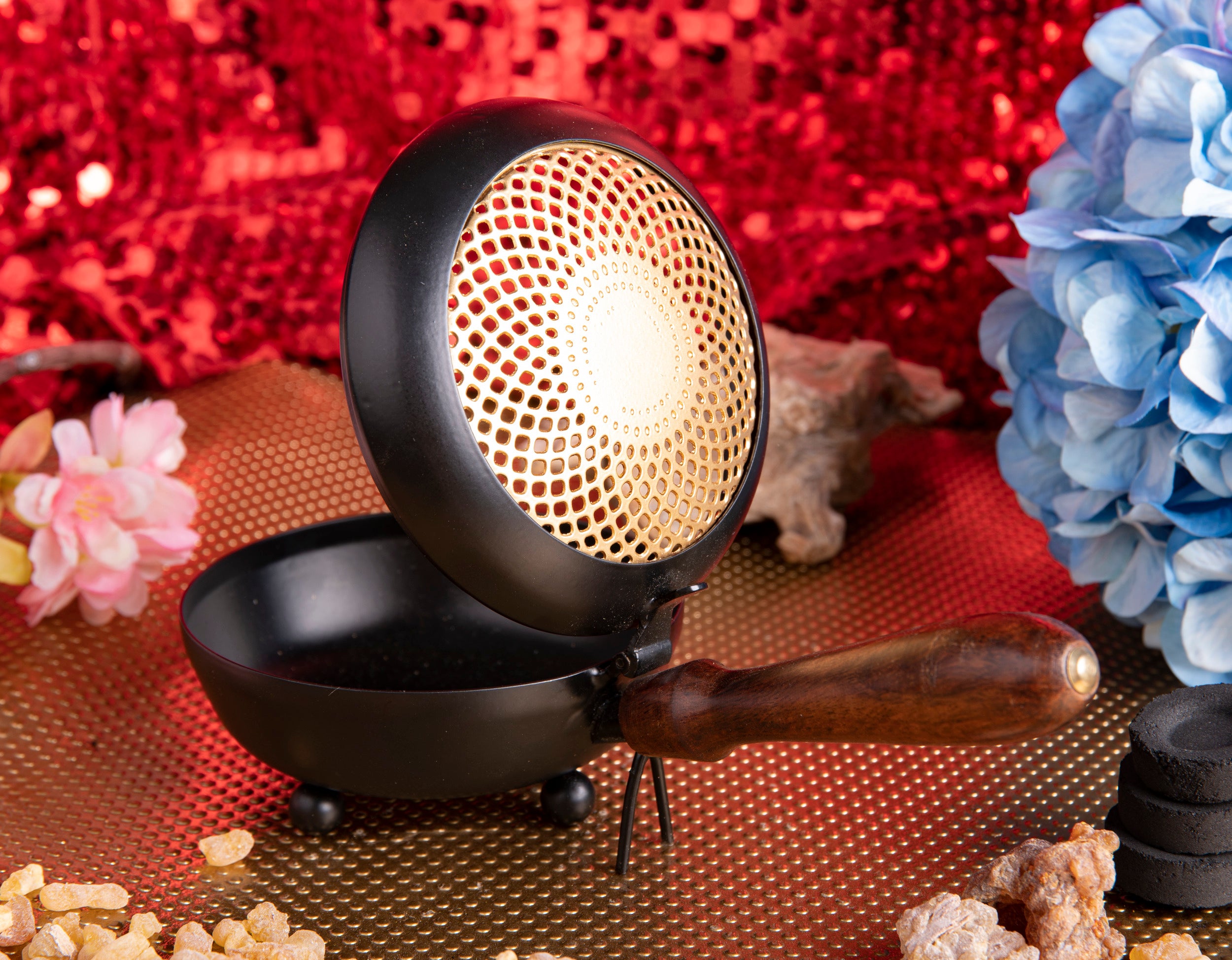 Räucher-Tragegefäß – Sonne