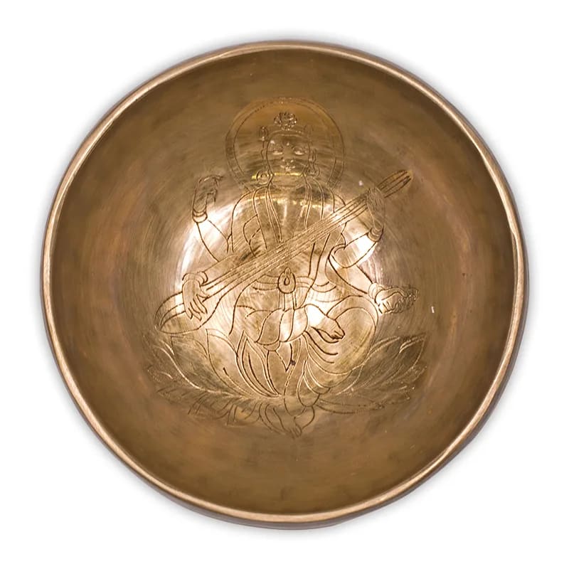 Saraswati Buddha Heilende Klangschale