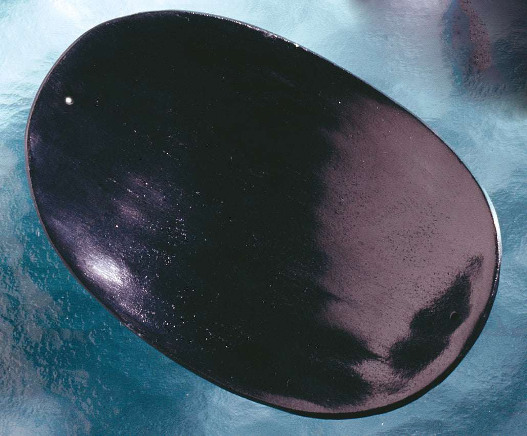 Räucherhalter "Corsar" aus schwarzem Marmor