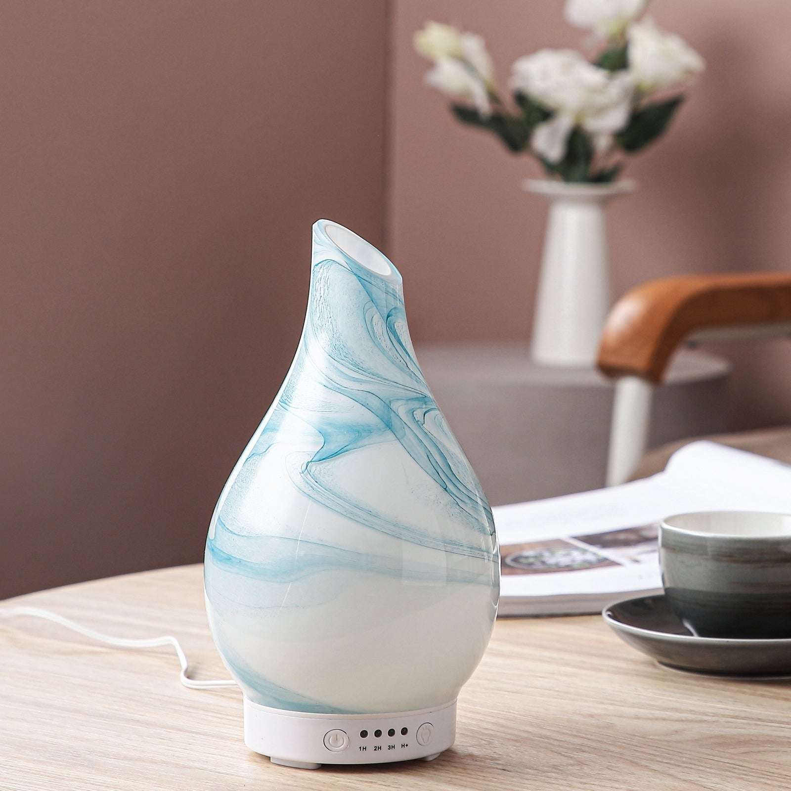 Ultraschalldiffusor Aromalampe YangTsé: Kunstvolles Aromavergnügen