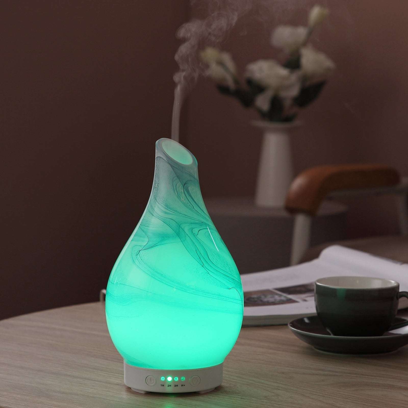 Ultraschalldiffusor Aromalampe YangTsé: Kunstvolles Aromavergnügen
