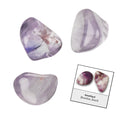 Klura Amethyst Trommelstein violett poliert