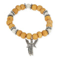 Armband Erzengel Gabriel mit Regenbogen-Mondstein