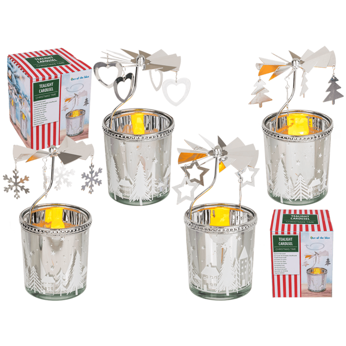 Teelichtkarussell Weihnachtszeit