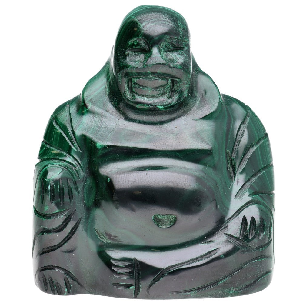 Malachit-Buddha – Symbol für Transformation und Heilung