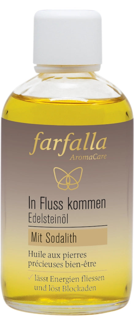 farfalla edelsteinoel in fluss kommen