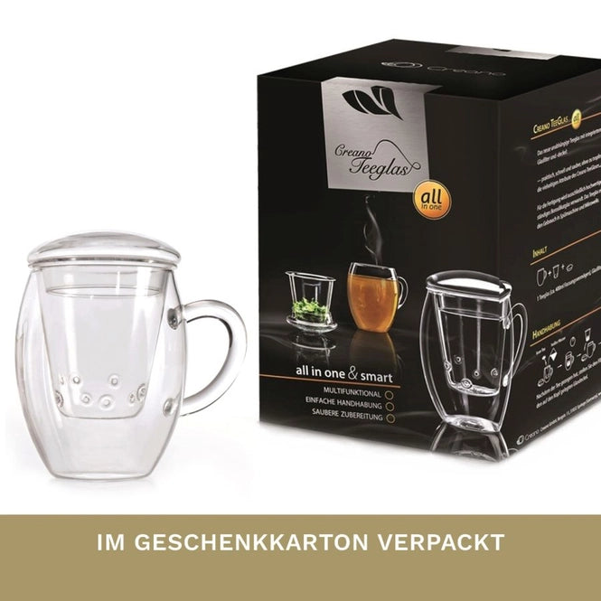 Creano Teeglas "all-in-one" - Genuss in Perfektion